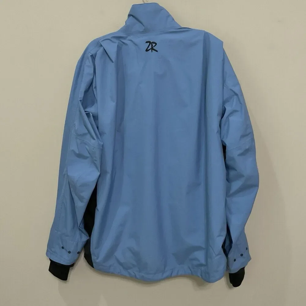 Zero Restriction Jacket Mens Sz XL Blue Full Zip Gore Waterproof Golf Contender